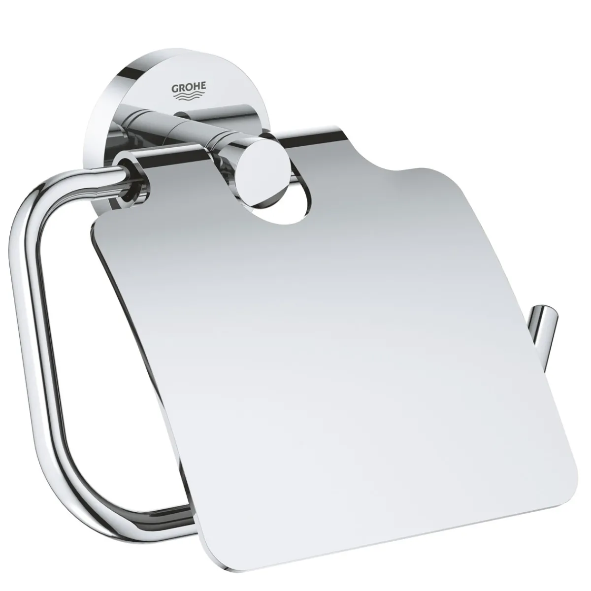 New Grohe WC-Papierhalter Essentials silber 16,7 x 11,9 x 4,4 cm