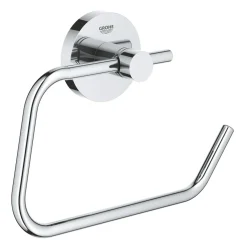 Best Grohe WC-Papierhalter ohne Deckel Essentials verchromt