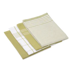Outlet Gözze Geschirrtücher 100% Baumwolle 4er Pack 50x70cm lindgrün