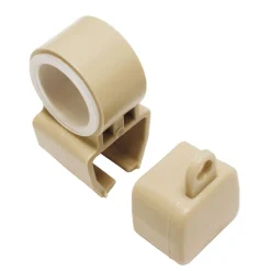 Clearance Gardinia Halter/Endkappen f. U-Lauf beige