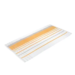 Best Handtuch Berlin Streifen 50 x 100 mais/ taupe