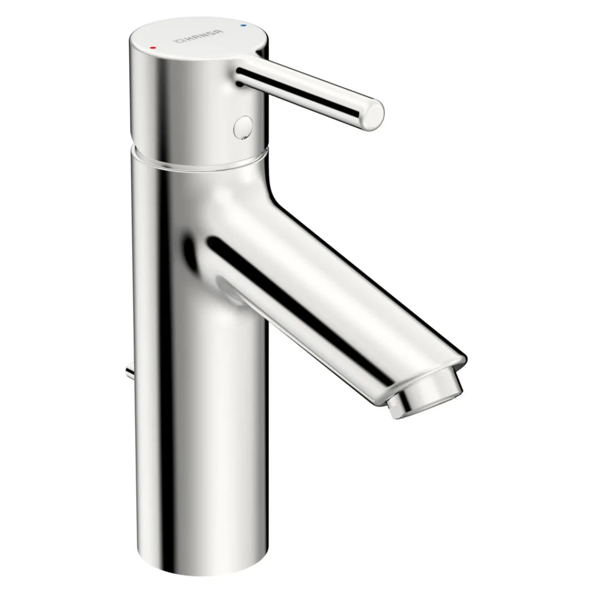 Outlet Hansa Waschtischarmatur „Vantis XL“ Chrom inkl. Excentergarnitur u. Befestigung