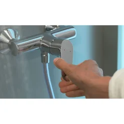 Clearance Hansgrohe Duscharmatur Focus 70, chrominkl. S-Anschluessen&Rosetten