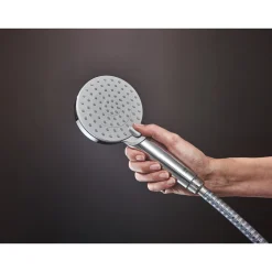 New Hansgrohe Duschsystem Vernis Shape mit Thermostat chrom
