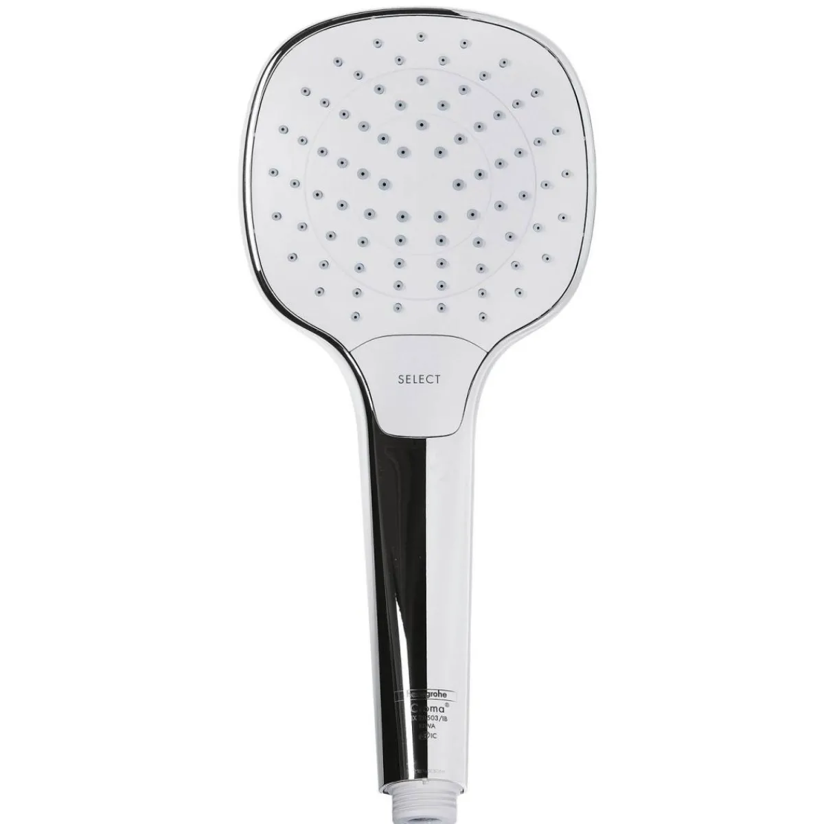 Hansgrohe Handbrause Croma Select Echrom, Dm. 11cm, 3 Strahlarten