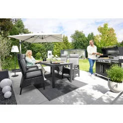 New Haveson Ampelschirm Catania Square 270 x 270 cm