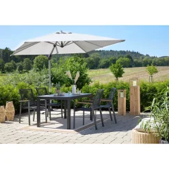 New Haveson Ampelschirm Catania Square 270 x 270 cm