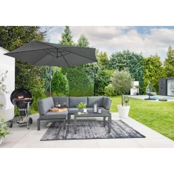 Sale Haveson Ampelschirm Salerno 300 cm anthrazit