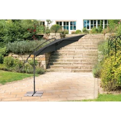 Sale Haveson Ampelschirm Salerno 300 cm anthrazit