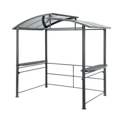 Online Haveson Grillpavillon Portland 240 x 230 x 150 cm anthrazit