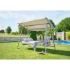 Haveson Hollywoodschaukel Milos mit Bett-Funktion