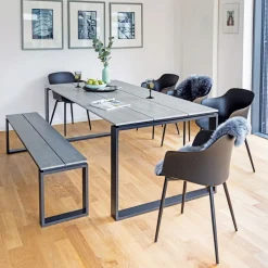 Discount Haveson Kunststoff-Sessel Madeira schwarz