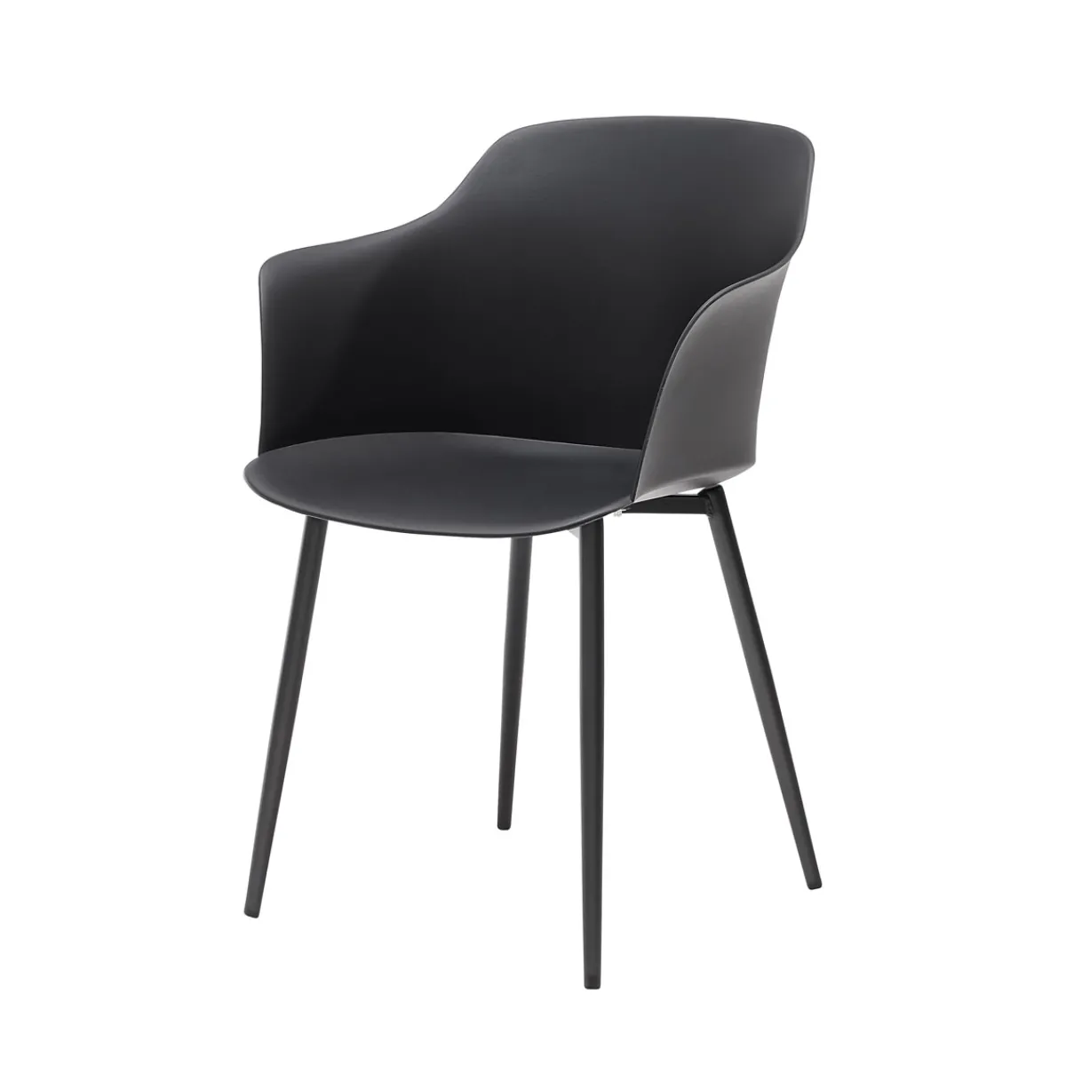 Discount Haveson Kunststoff-Sessel Madeira schwarz