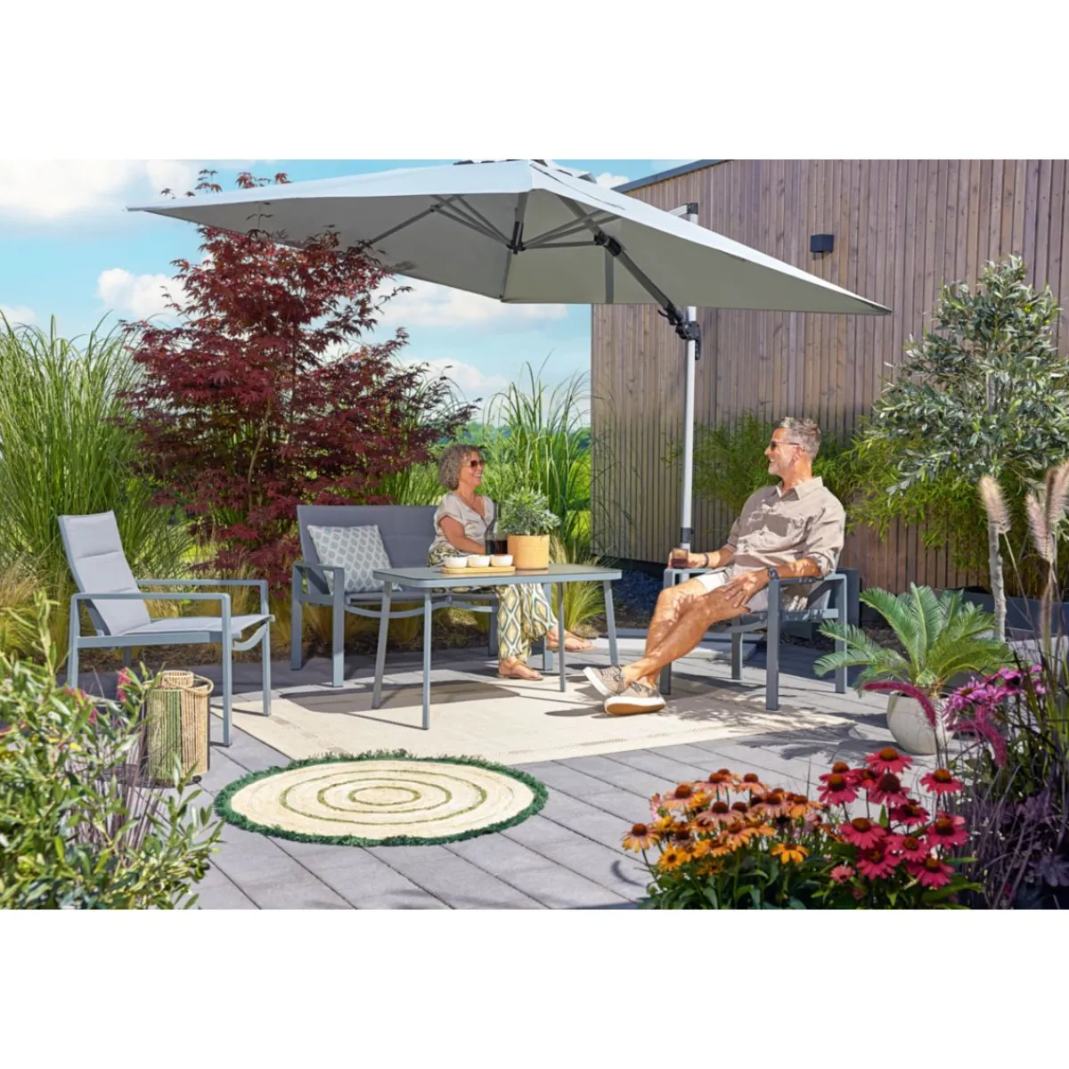 Hot Haveson Lounge-Set Luzern 4-teilig