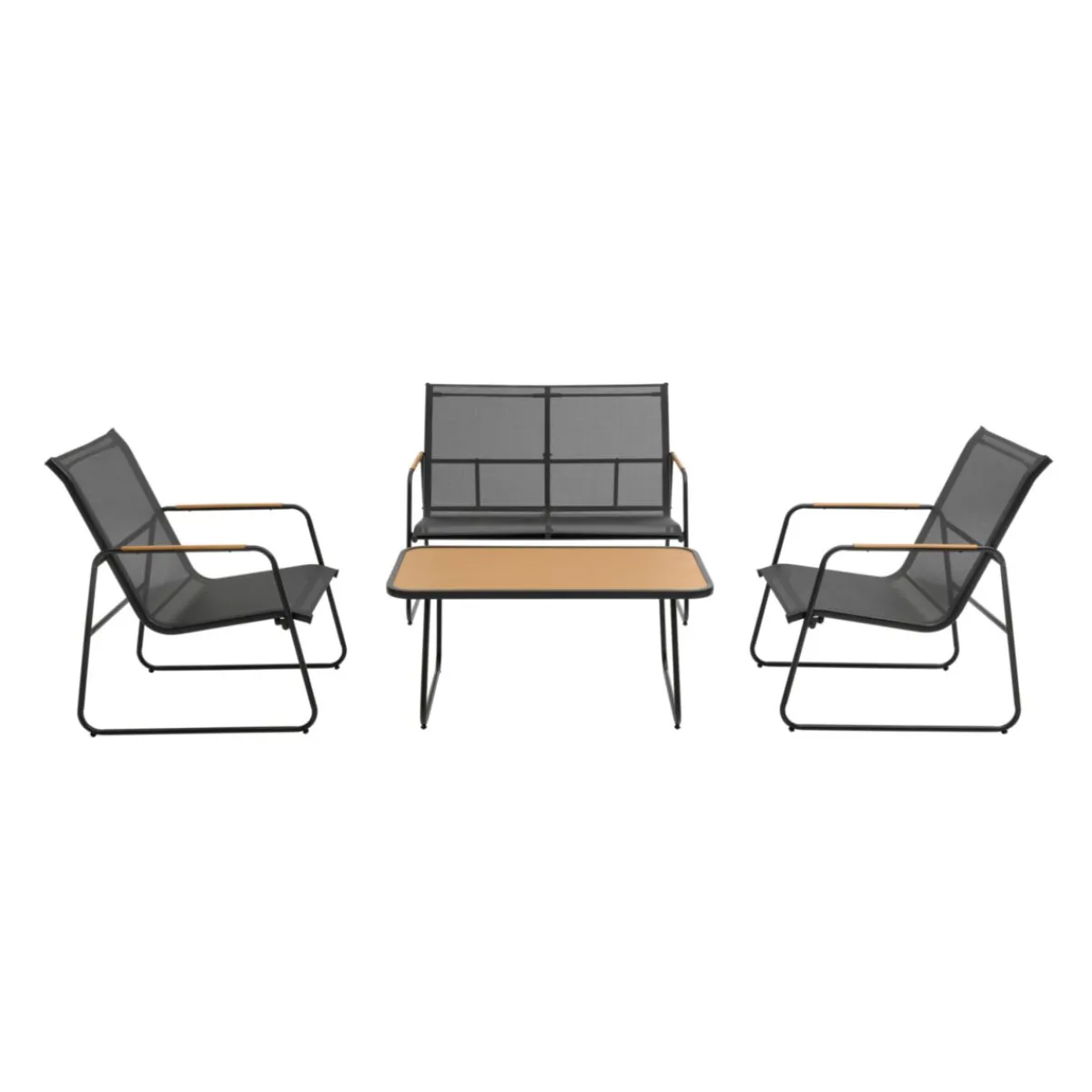 Hot Haveson Lounge-Set Texel 4-teilig