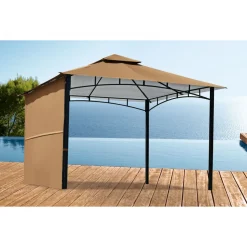 Discount Haveson Pavillon cappuccinofarben 330 x 330 cm