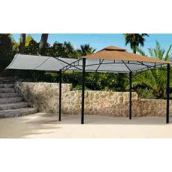 Discount Haveson Pavillon cappuccinofarben 330 x 330 cm