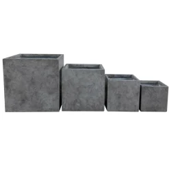 Online Haveson Pflanengefäßserie Wiped Grey