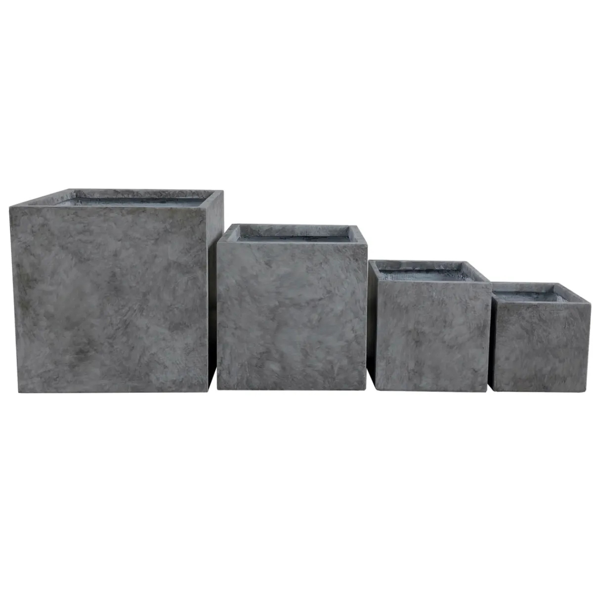 Online Haveson Pflanengefäßserie Wiped Grey