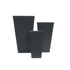 Discount Haveson Pflanztopf Terrazzo konisch-eckig 42 x 42 x 75 cm