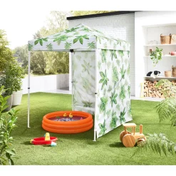 Sale Haveson Push-Up Mini-Faltpavillon PALM LEAF 150 x 150 cm