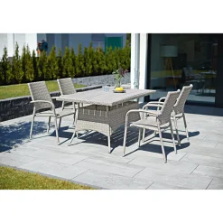 Outlet Haveson Stapelsessel Milano grau-meliert