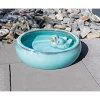 Outlet Haveson Vogeltränke Durchmesser 28 x 7,5 cm türkis