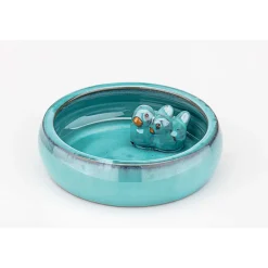 Outlet Haveson Vogeltränke Durchmesser 28 x 7,5 cm türkis