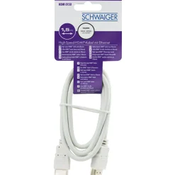 Sale Schwaiger HDMI-Kabel HDMI-St/St 1,5m ws