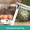 Clearance Hansgrohe HG SP-Armatur Zesis M33,chrom,Keramik-Mischsystem,schwenkbar, Easy-Clean-Perl.