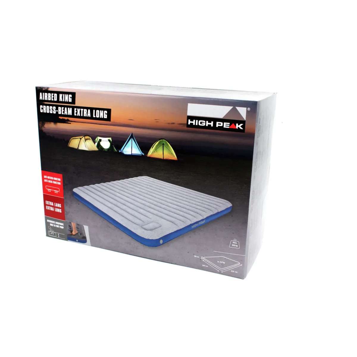 Clearance High Peak Luftbett Cross Beam King