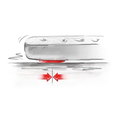 Clearance High Peak Luftbett Cross Beam King