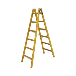 Discount Krause Holz-Doppelsprossenleiter 2x6