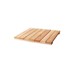 Online Holzfliese Lärche 50x50 cm aus 18 mmstarken Leisten