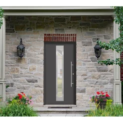 Hot SplenDoor HT Malmo RC2 110x210cm Energiesparend u.Einbruchsicher RC2 Ud 0,79W/m2K,Anthr R