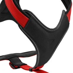 Outlet Hunter Hundegeschirr Neopren rot-schwarz Größe XS