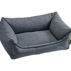 Clearance Hunter Hundesofa Prag blau 90 x 70 cm