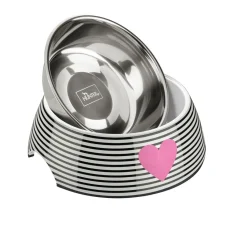 Sale Hunter Melamin-Napf Biri weiß-schwarz 160 ml