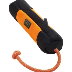 Best Hunter Trainer Snack-Dummy mit Seil orange-schwarz 34 cm