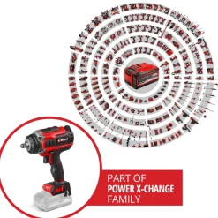 Clearance Einhell IMPAXXO 18/400 Akku-Schlagschrauber