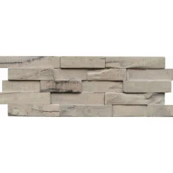 Indo Slimwood Hevea Gun Smoked Inh. 9Stueck, 560x200x8-18 mm