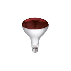 Outlet Infrarotlampe 150 Watt Hartglas rot