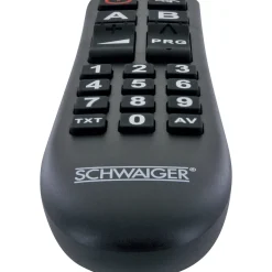 Best Schwaiger 2IN1 Universalfernbed. 20 Tasten schwarz
