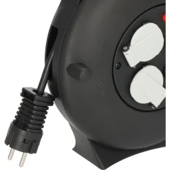 Discount Brennenstuhl Kabelbox Vario-Line VL2-X 10m USB4-fach schwarz H05VV-F 3G1,5 2xUSB