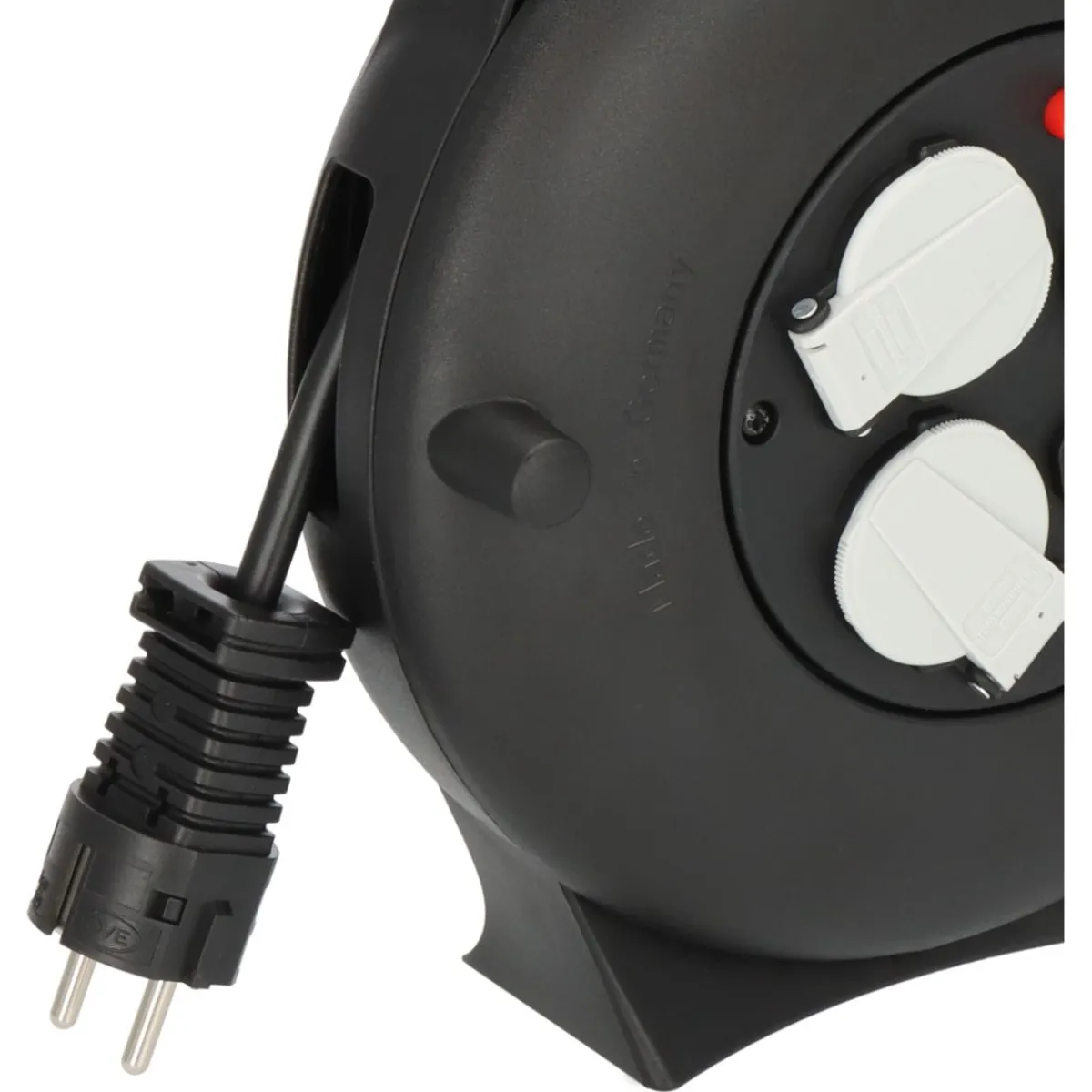 Discount Brennenstuhl Kabelbox Vario-Line VL2-X 10m USB4-fach schwarz H05VV-F 3G1,5 2xUSB