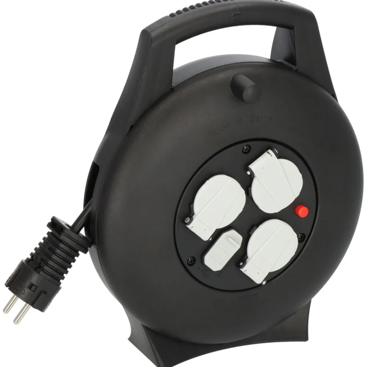 Discount Brennenstuhl Kabelbox Vario-Line VL2-X 10m USB4-fach schwarz H05VV-F 3G1,5 2xUSB