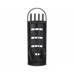 Sale MyFireTool Kaminbesteck 4tlg Stahl schwarz beschichtet