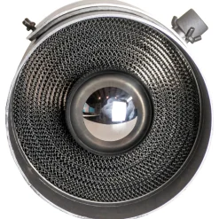 Hot Kaminfilter - KaminFILTERKat, Ø 150 mm, mit Revisionstür, Farbe: Dunkelgrau