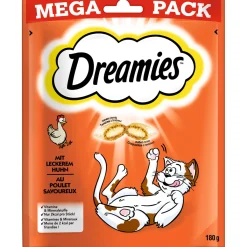 Clearance Katzensnack Dreamies mit Huhn 180 g