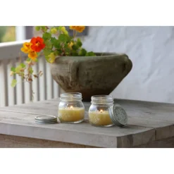 Outlet Kerze Potty im Glas 8x9 cm